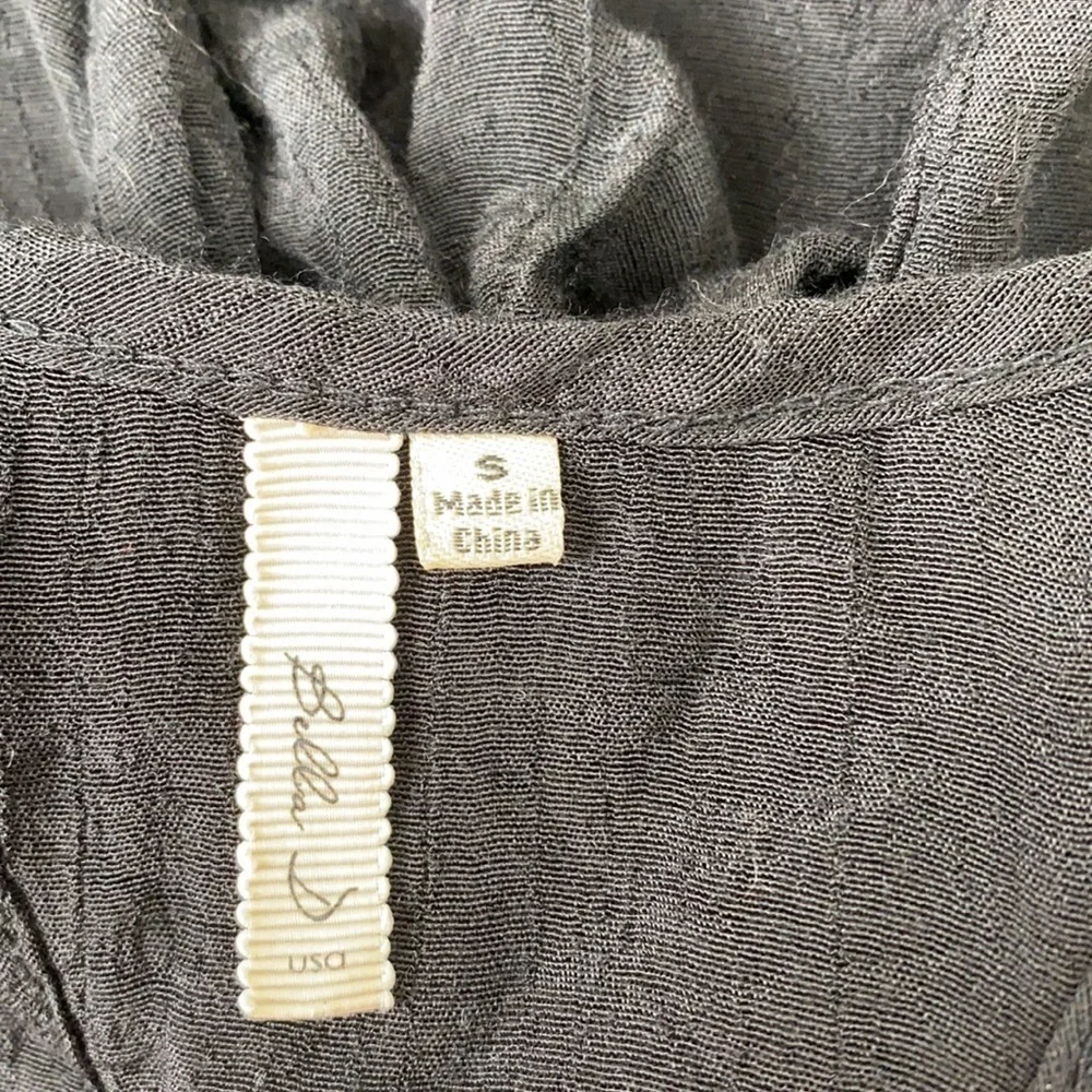 Black Ruffle Dress Size Small - Picture 6 of 9